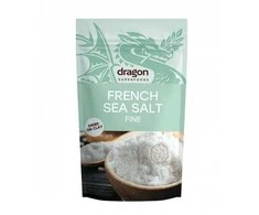 Smart Organic Prancūziška jūros druska, smulki, ekologiška, Dragon Superfoods, 500g