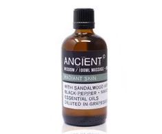 Spindesio suteikiantis masažo aliejus Radiant Skin, Ancient, 100 ml