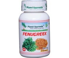 Ayumi Naturals Vaistinė ožragė Fenugreek, ekologiška, Planet Ayurveda, 60 kapsulių