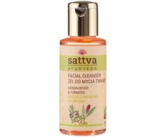 Veido prausiklis su santalu ir ciberžole Sandalwood, Sattva Ayurveda, 100ml