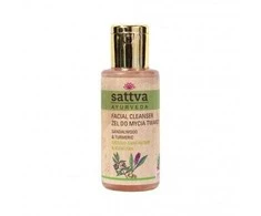 Veido prausiklis su santalu ir ciberžole Sandalwood, Sattva Ayurveda, 100ml