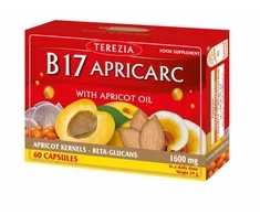 TEREZIA B17 APRIKARKAS SU ABRIKOSŲ ALIEJUMI 60 KAPSULIŲ