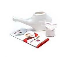 Yogi Amp Yogini Plastikinis indas nosies valymui-plovimui Neti Pot, 150ml