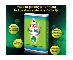 Čiulpiamosios dražetės gerklei Kanthika Plus, Yogi, 70 dražečių