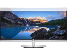 Monitorius 100,8 cm / 39,7 colių (5120 x 2160) Dell UltraSharp U4021QW lenktas 21:9 8ms 60Hz IPS 2xHDMI DisplayPort VESA Lift WUHD Sidabrinis