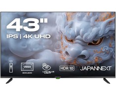 Monitorius JAPANNEXT 109,2 cm JN-IPS430UHD60F 16:9 3x HDMI UHD