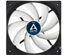 ARCTIC F12, 3-pin, 120mm, korpuso ventiliatorius, juodas