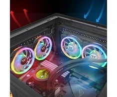 Thermaltake SWAFAN 12 RGB juodas