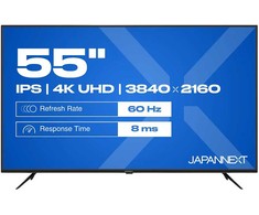 Monitorius JapanNext JAPANNEXT 139,7cm JN-IPS550UHD60F 16:9 3x HDMI UHD