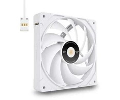 Thermaltake EX14 Pro kompiuterio korpuso ventiliatorius, 14 cm, baltos spalvos, 3 vnt.