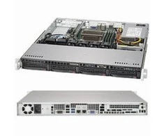 Serverio Korpusas - Supermicro 813MFTQC-350CB2 Rack 1U Juodas
