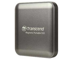 TRANSCEND 1TB Išorinis kietasis diskas SSD ESD420C USB 20Gbps Type C Magsafe Gray Steel