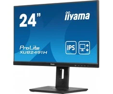Monitorius IIYAMA XUB2491H-B1 24 colių IPS FHD 100Hz 300cd/m2 4ms HDMI DP 15cm Aukštis Adj. Stovi
