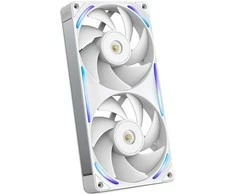 240mm NZXT F-Serie F240X RGB Lüfter Single Baltas RF-U24PN-W1