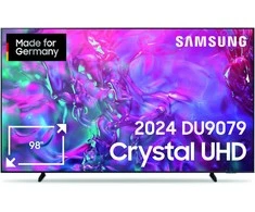 Samsung GU98DU9079 98 colių krištolo UHD LED 4K išmanusis televizorius