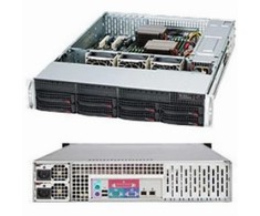 Serveris - Supermicro 825TQC-R802LPB Rack 800 W Juodas
