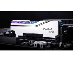 RAM 32 GB G.Skill DIMM DDR5-7600 (2x 16 GB) Dual-Kit (Sidabrinis. F5-7600J3646G16GX2-TR5S. Trident Z5 Royal. INTEL XMP)