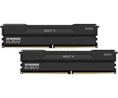 Atmintis Klevv BOLT V 32GB (2x16GB) DDR5 Gaming RAM 6000MHz CL30 Memory Module Kit moduł pamięci 288-pin DIMM (KD5AGUA80-60A300H)