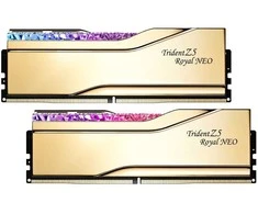 32 GB (2 x 16 GB) G.Skill Trident Z5 Royal Neo RGB DDR5-6400 CL30 RAM atmintis
