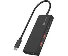 USB ŠAKOTUVAS Icy Box ICY BOX IB-HUB1436-CPD 4 prievadų USB 3.2 Gen 2, USB šakotuvas (juodas)