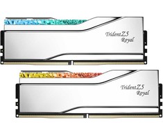 RAM G.Skill Trident Z5 Royal, DDR5, 48GB, 7200MHz, CL36 (F5-7200J3646F24GX2-TR5S)