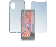 Dėklas 4smarts 360° apsaugos rinkinys, skirtas Samsung Galaxy Xcover 5 skaidrus