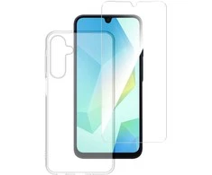 Telefono apsaugos rinkinys 4smarts 360°, skirtas Samsung Galaxy A16 (dėklas ir stiklas)
