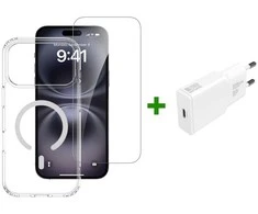Dėklas 4smarts 3in1 Premium Starter Set für Apple iPhone 17 Pro Max