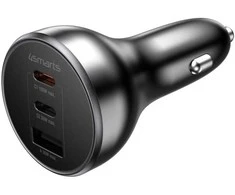 4smarts automobilinis įkroviklis VoltRoad Ultimate 160W juodos spalvos 541224