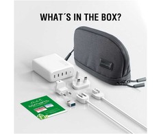 Įkroviklis 4smarts GaN Flex Pro Sieciowa 4 USB-C 200 W (545200)
