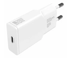 Įkroviklis 4smarts 4smarts Ladegerät PDPlug Slim 20W GaN 1C + USB-C Kabelis 1,5 m