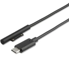 Kabelis USB 4smarts USB-C - Surface Pro 1 m Juodas (468683)