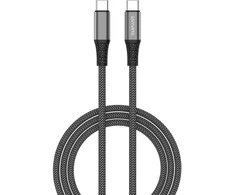 4smarts USB-C į USB-C laidas PremiumCord 100W 3m juodas