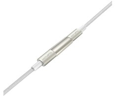 Kabelis USB 4smarts USB-C - USB-C 3 m Baltas (540656)
