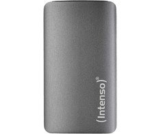 Kietasis diskas 500 GB „Intenso TX800“ (antracito spalvos, USB-A 3.2 kartos 2x2 (20 Gbit/s))
