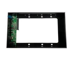 LC-Power HDD ACC kišenė LC-25U3-C Juoda 2,5" USB-C 3.2