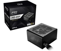 ASRock PRO-650G 650W 80 PLUS Gold maitinimo šaltinis