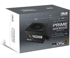 ASUS Prime -650B-Juodas power supply unit 650 W 20+4 pin ATX ATX