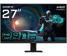 Monitorius Gigabyte | GS27FA EU1 | 27 " | IPS | FHD | 180 Hz | 1 ms | 1920 x 1080 pikselių | 300 cd/m² | HDMI jungtys quantity 2