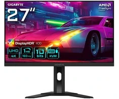 Monitorius Gigabyte | M27UA | 27 " | IPS | UHD | 160 Hz | 1 ms | 3840 x 2160 pikselių | 400 cd/m² | HDMI jungtys quantity 2