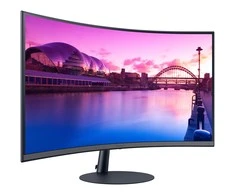 Monitorius Samsung LS27C390EAUXEN, 27 ", VA, FHD, 1920 x 1080, 16:9, 4 ms, 250 cd/m², Juodas, 75 Hz