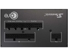 Seasonic Core GX 80 PLUS Gold PSU, modular, ATX 3.1, PCIe 5.1 – 750 Watt, juodos spalvos