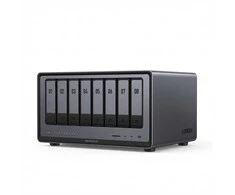 Serveris „UGREEN NASync DXP8800 Plus“ 8 skyrių NAS 0/8 SATA + 0/2 M.2 SSD, 2x 10GbE, 8 GB RAM