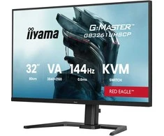 Monitorius iiyama G-Master GB3261UHSCP-B1 Raudona Eagle - 144Hz | 4K | VA | 31.5"