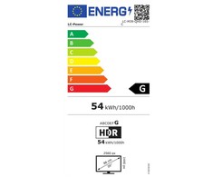 Lc Power LC-M39-QHD-165-C - 38,5 colių lenktas kompiuterio monitorius