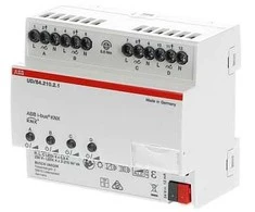 ABB UD/S4.210.2.1 LED-Dimmer 4 x 210 W/VA. Busch-Installationsbus KNX REG-Univer