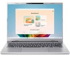 Nešiojamas kompiuteris „Acer Aspire 14“ dirbtinio intelekto OLED (A14-53M-71LQ) „Copilot+“ 14,0 colių įstrižainės WUXGA OLED ekranas, „Intel i7U-258V“ (47 colių įstrižainė), 32 GB RAM, 1 TB SSD, „Windows 11“