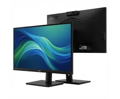 Monitorius „Acer Vero B248WE5bemiqprcuzx“ – 24 colių | IPS | WUXGA | 100 Hz | HDR10 | Adaptyvus sinchronizavimas | USB-C | 4 USB šakotuvai | RJ-45 | Internetinė kamera | „Pivot“ | Aukščio reguliavimas 150 mm | Juodas