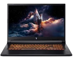 Nešiojamas kompiuteris Acer Nitro V17 (ANV17-41-R5GS) Gaming 17,3" Full-HD, 144Hz, Ryzen R5 240 (16 TOPS), 16GB RAM, 1TB SSD, GeForce RTX5050, Linux (eShell)