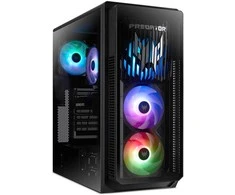 Stacionarus kompiuteris „Acer Predator Orion 5000“ žaidimų kompiuteris su „Intel Core Ultra 7 265F“ procesoriumi, 32 GB DDR5 RAM, 2 TB M.2 SSD, „NVIDIA® GeForce® RTX™ 5070“ (12 GB GDDR7) ir „Windows 11 Home“.